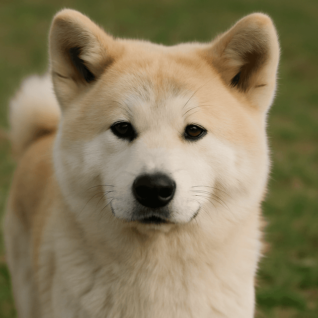 Maya Studios inspiration, Akita Inu dog representing authenticity and trust in our web development agency